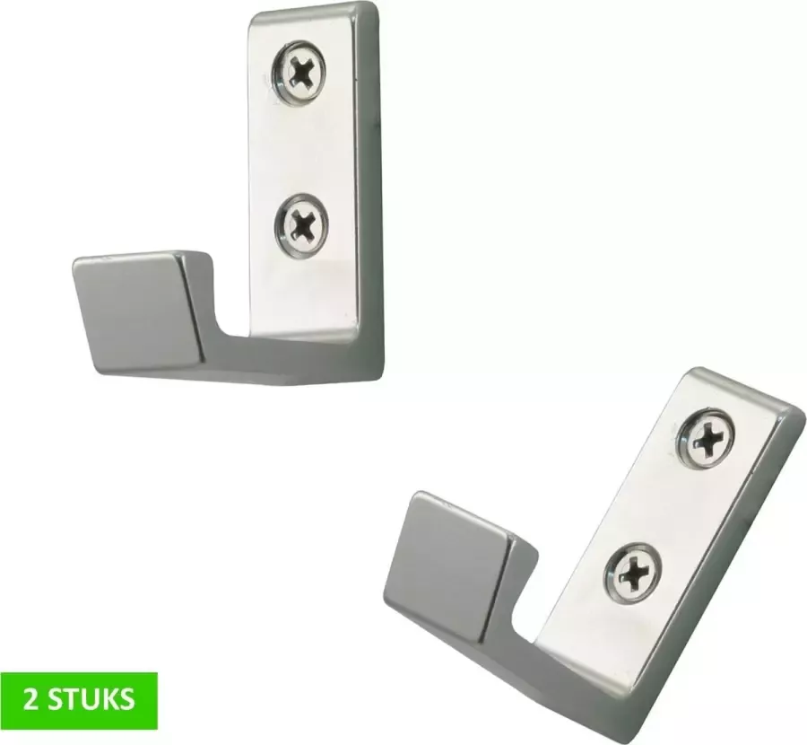Impresso jashaak enkel recht aluminium 47 x 41 mm H x D 2 STUKS