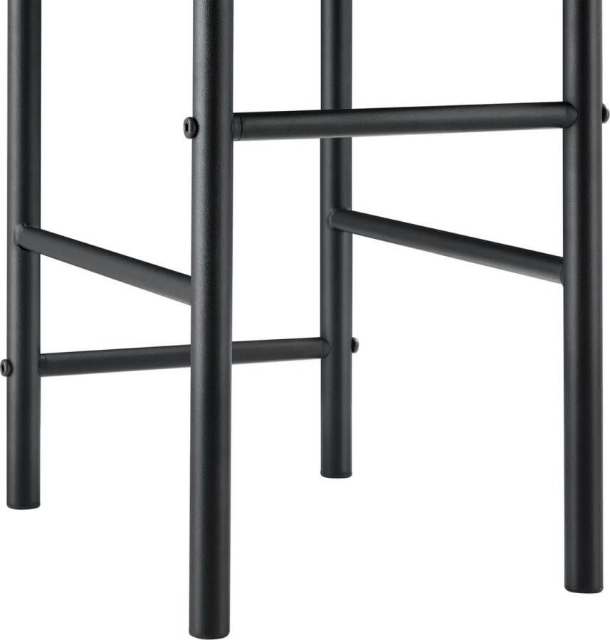 In And Outdoormatch Dressboy Lenna Kledingrek Stoel 107x45x45 cm Walnootkleurig Modern Design - Foto 2