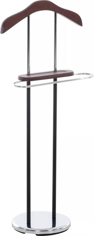 In And Outdoormatch Dressboy kersen Brendan Kledingstandaard Chroom Kledingstoel Slaapkamer Metaal