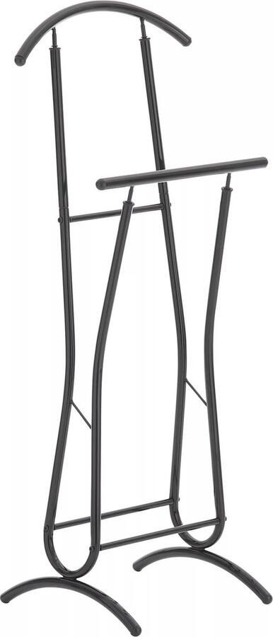 In And Outdoormatch Dressboy Maurice Zwart Kledingstandaard Kledingstoel Slaapkamer Metaal