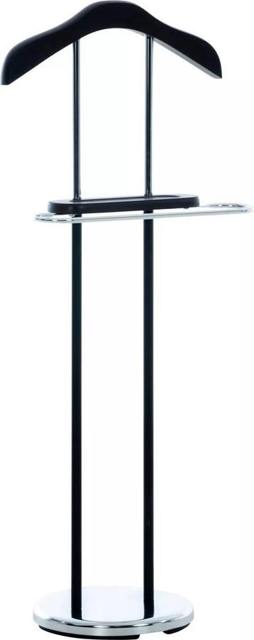 In And Outdoormatch Dressboy Toni Kledingstandaard Zwart chroom Kledingstoel Slaapkamer Metaal