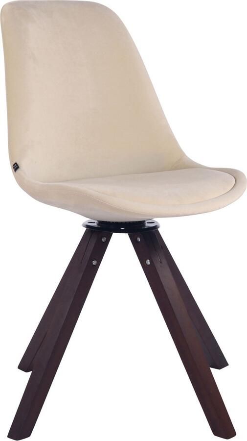 In And Outdoormatch Eetkamerstoel Gene Beige Stoel Beige Eetkamerstoel Fluweel Hoge Kwaliteit Bekleding Moderne Stijl Stoel Stijlvolle Eetkamerstoel