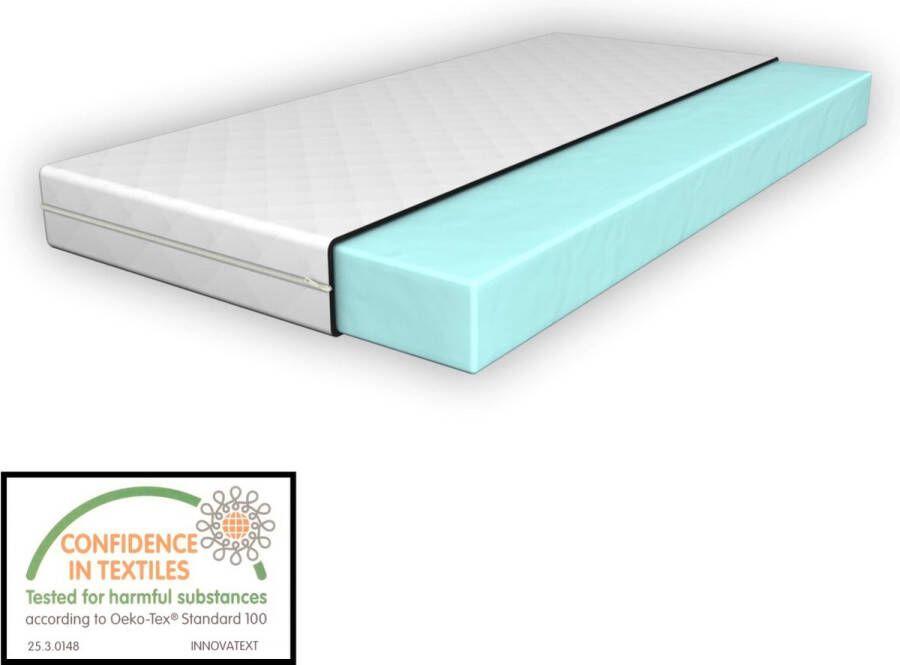 In And Outdoormatch Kinderbed Vada Met Matras 70x140 cm Houtkleurig Voor meisjes Voor jongens