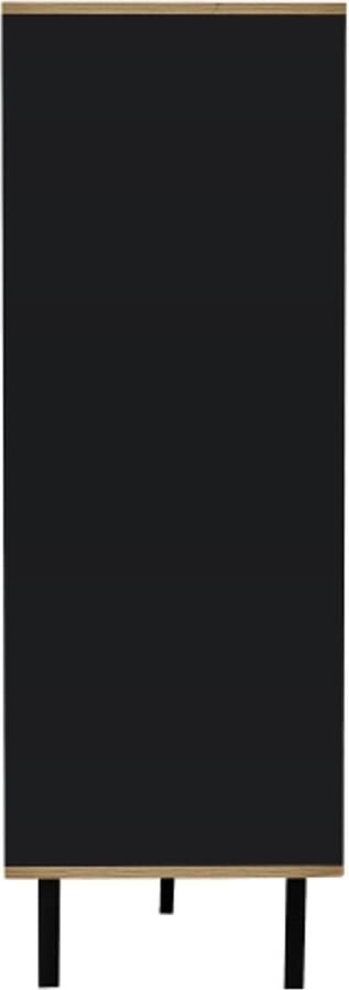 In& out door furniture 3-delige woonkamermeubelset – salontafel tv-meubel en dressoir – modern design in hout en zwart – veel opbergruimte stijlvolle elegantie voor elk huis - Foto 2