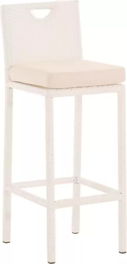 Inandoutdoormatch barkruk barkrukken met rugleuning barkrukken barkruk buiten 40x44x107 cm Vaderdag cadeau - Foto 2