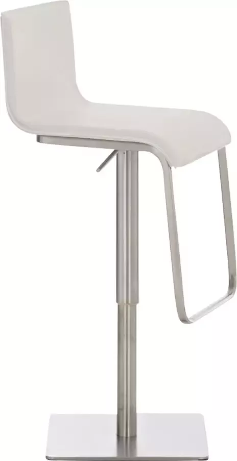 Inandoutdoormatch Barstoel Spectral In hoogte verstelbaar Barkruk met rugleuning Set van 1 Ergonomisch Barstoelen voor keuken of kantine Rood Zithoogte 55-78 cm Vaderdag cadeau