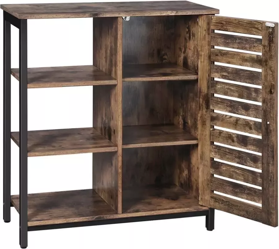 Inandoutdoormatch Dressoir kasten Industrieel Consoletafel Gangtafel Bijzettafel 70x30x76cm Vaderdag cadeau