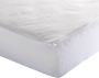 Inch Matrasbeschermer Badstof Molton (hoekhoogte 27 cm ) Blanc White B 70 x L 200 cm 1-persoons Luchtdoorlatend Machinewasbaar Geschikt voor Standaard Matras DH4S702000-B 70 x L 200 cm - Thumbnail 1