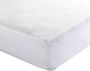 Inch Matrasbeschermer Molton (hoekhoogte 30 cm ) Blanc White B 160 x L 200 cm Lits-jumeaux Luchtdoorlatend Waterdicht Antibacterieel Antihuisstofmijt Geschikt voor Standaard Matras Boxspring Matras + Topper DHFLAEG160200-B 160 x L 200 cm - Thumbnail 2