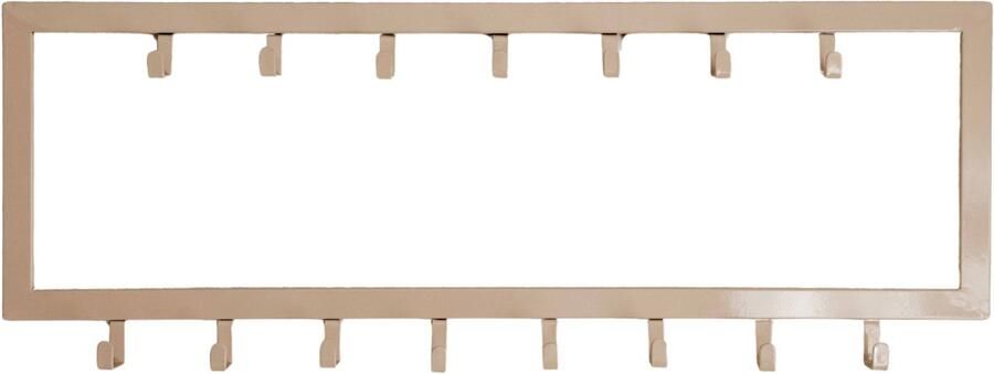 Indore Home Wandkapstok Albero 15 Haken Crème 80 x 26cm
