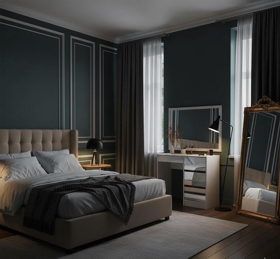 Industrial-Home Industrialhome “Bella Compact” Kaptafel – Wit Hoogglans – 90 cm – Moderne Make-uptafel met 4 Lades – Kleine Kaptafel voor Slaapkamer – Cosmetica Kast met Opbergruimte – Melamine Coating – Dames Beauty Tafel