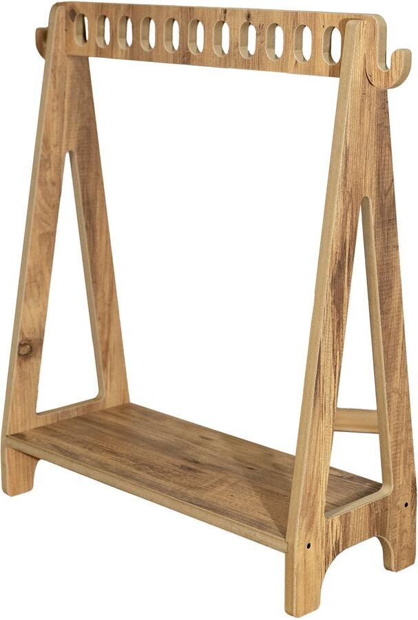 Industrial Living Houten Kledingrek voor Kinderkamer – 74 cm – Kapstok & Kledingstandaard voor Baby- en Kinderkleding