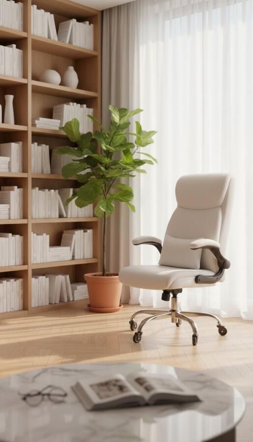 Industrialhome Ergonomische Bureaustoel – Comfortabele Verstelbare Kantoorstoel met Lendensteun Armleuningen & Ademend Mesh – Luxe Bureaustoel voor Thuis & Werk – Grijs Zwart –