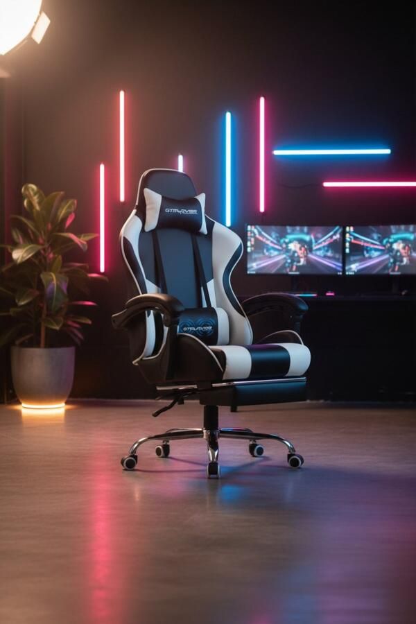 Industrialhome Industrieel Bureau – Groot Computer Bureau 180 cm – PC Werktafel met Metalen Frame – Rechthoekig Schrijf- en Kantoor Tafel – Rustic Brown Zwart –