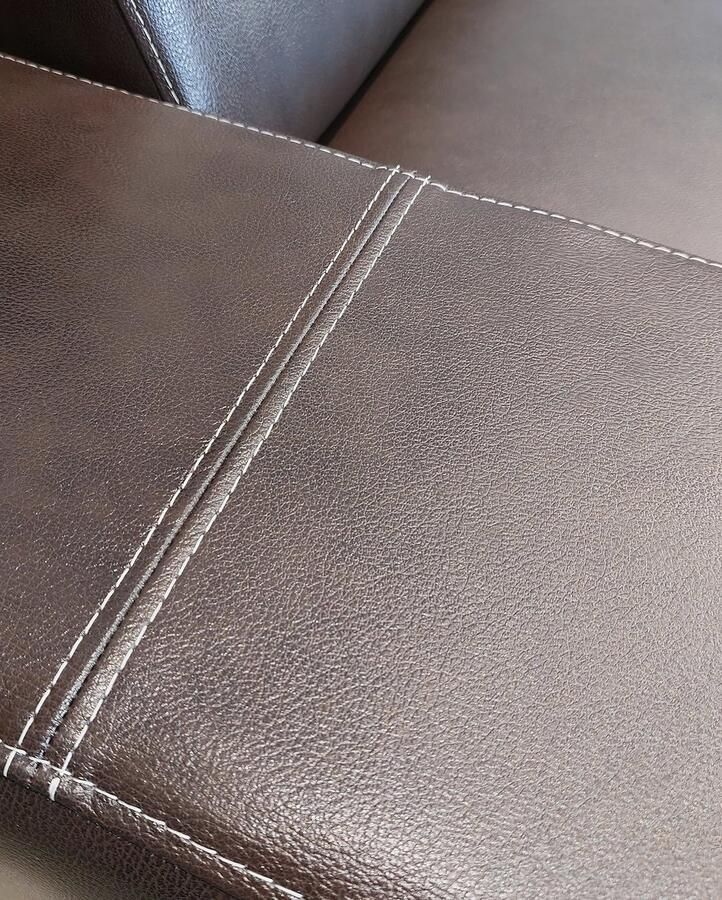 Industrialhome Leren Design Sofa “Valentino” – Extra Brede Luxe 3-Zitsbank van Italiaans Antiek Leer – Handgemaakt – 250 cm – Vintage Bruin