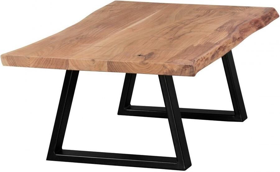 Industrieel In Huis Salontafel Rechthoek Mangohout 115 cm Industrieel Salontafel Boomstam Woonkamer Tafel Salontafels Salontafel Landelijk Hout Metaal Bijzettafel Rechthoekig Coffee Table Koffietafel 115 cm x 60 cm x 40 cm