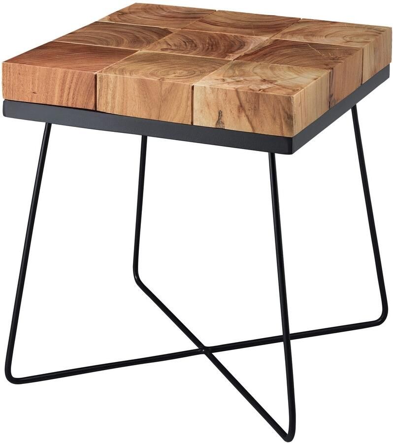 Industrieel In Huis Salontafel Rond Acaciahout 45 cm Salontafel Rond Industrieel Salontafel Woonkamer Tafel Salontafels Industrieel Salontafel Landelijk Salontafel Hout Metaal Bijzettafel Rond Coffee Table Koffietafel Ø 45 cm