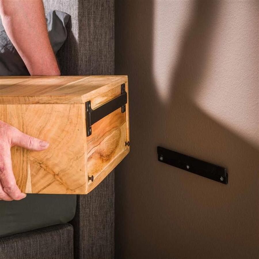 Industrieelinhuis.nl Nachtkastje Zwevend Hovio