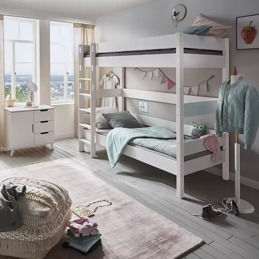 Infans Color Stapelbed Wit