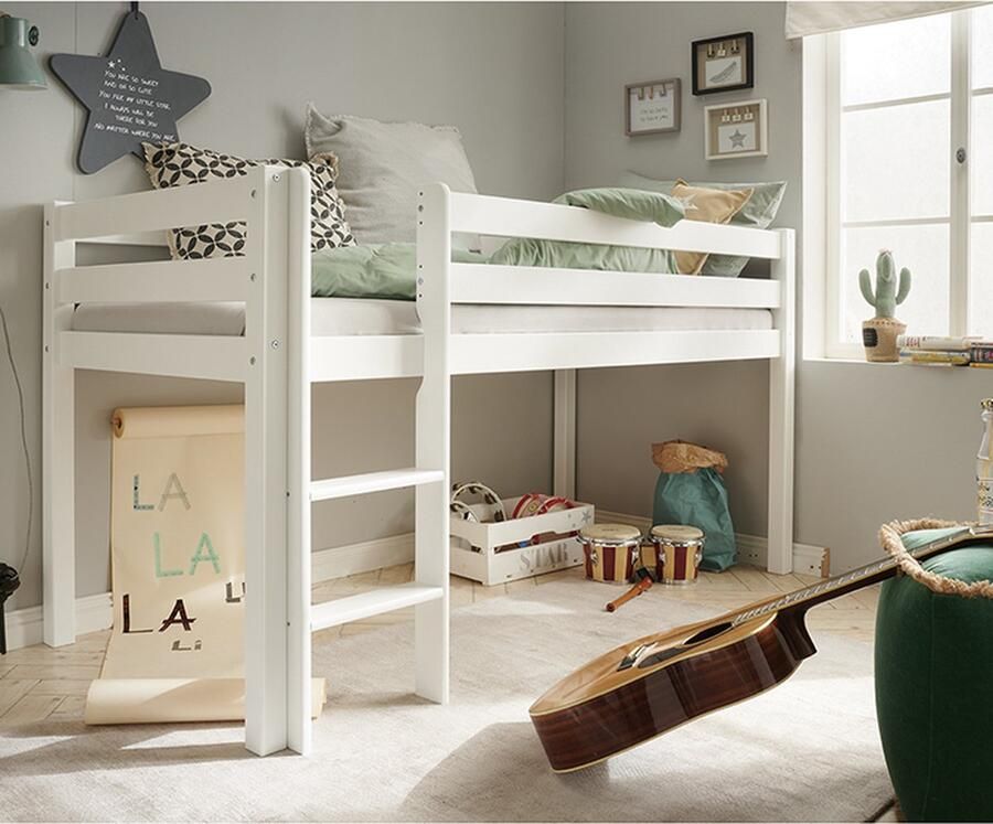 Infans Pinokkio Halfhoogslaper Wit