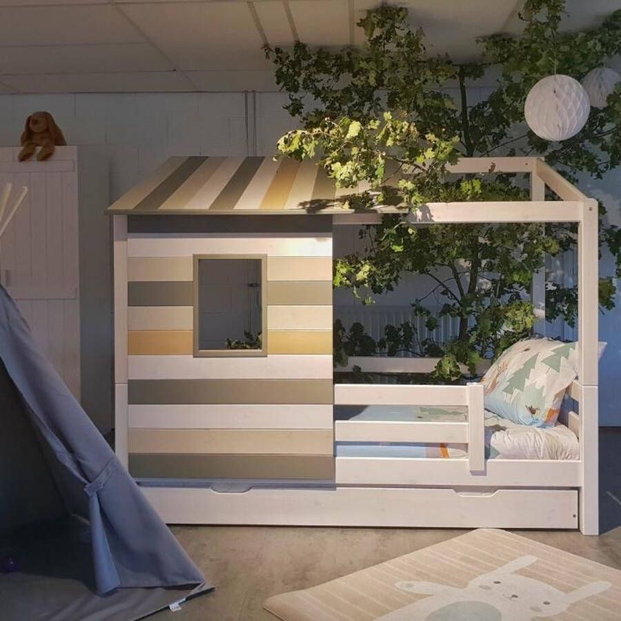 Infans Merlin Boomhutbed Laag Multicolor