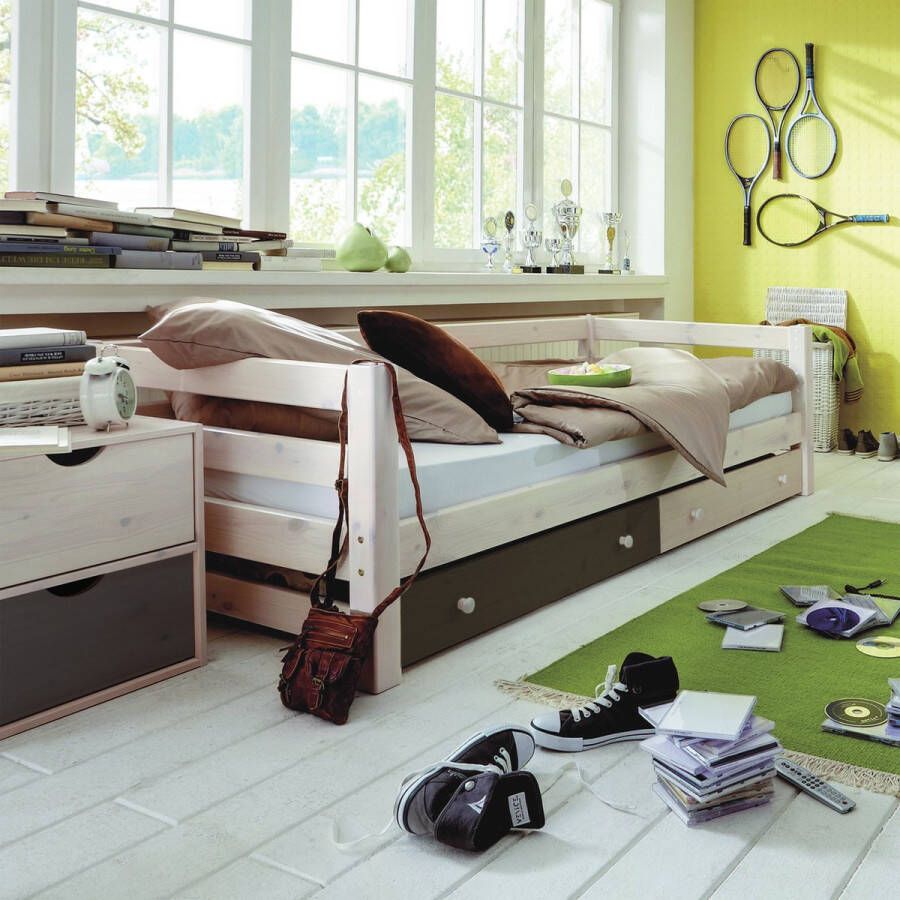 Infans Merlin Tienerbed met Opbergladen Multi - Foto 1