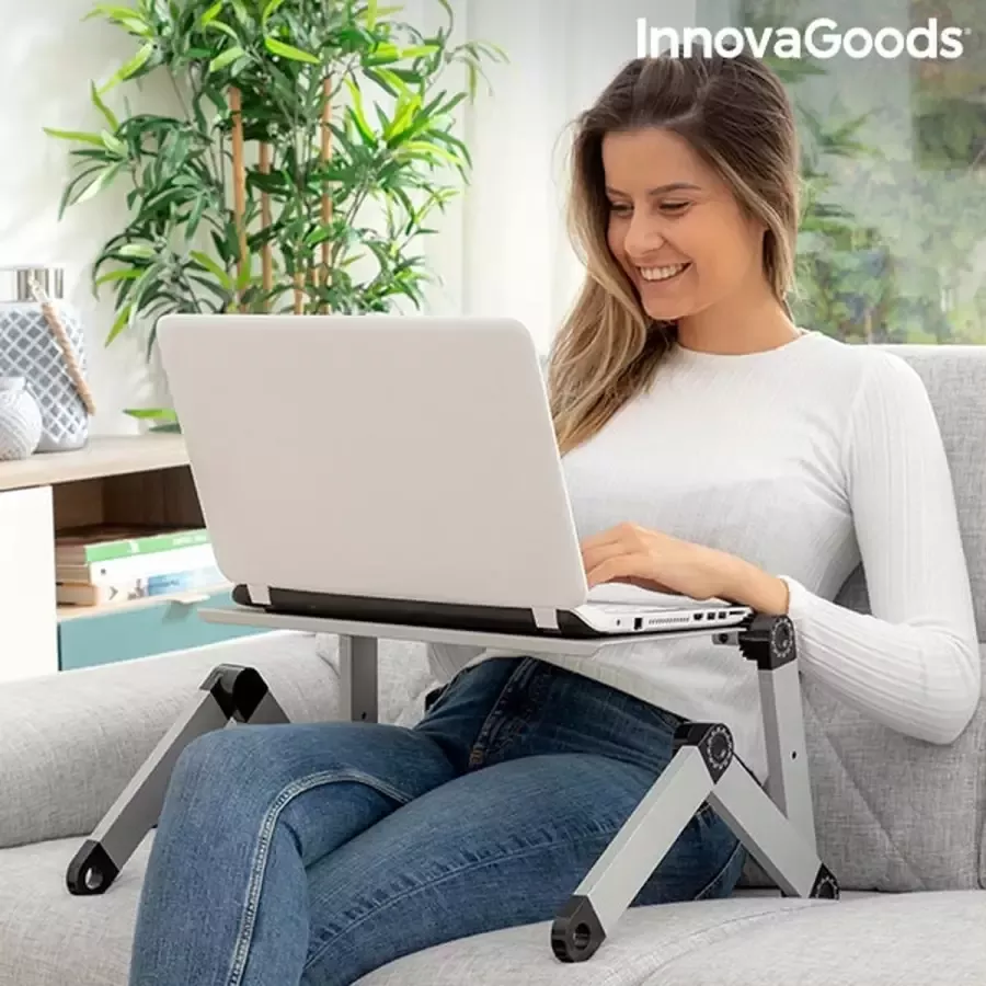 Innovagoods AANPASBARE MULTI-POSITIE LAPTOPTAFEL OMNIBLE