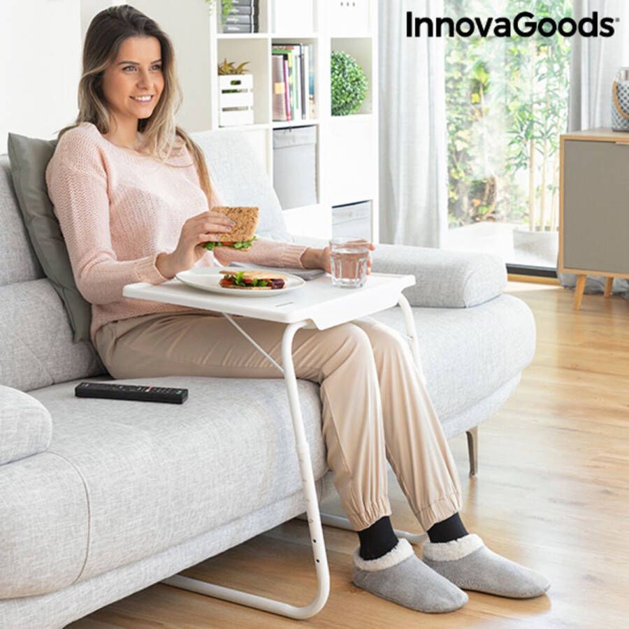 Innovagoods Multi-positie inklapbaar bijzettafeltje Foldy Table