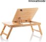 Innovagoods Opklapbare Bamboe Laptoptafel Thuiswerken Ergonomisch - Thumbnail 1