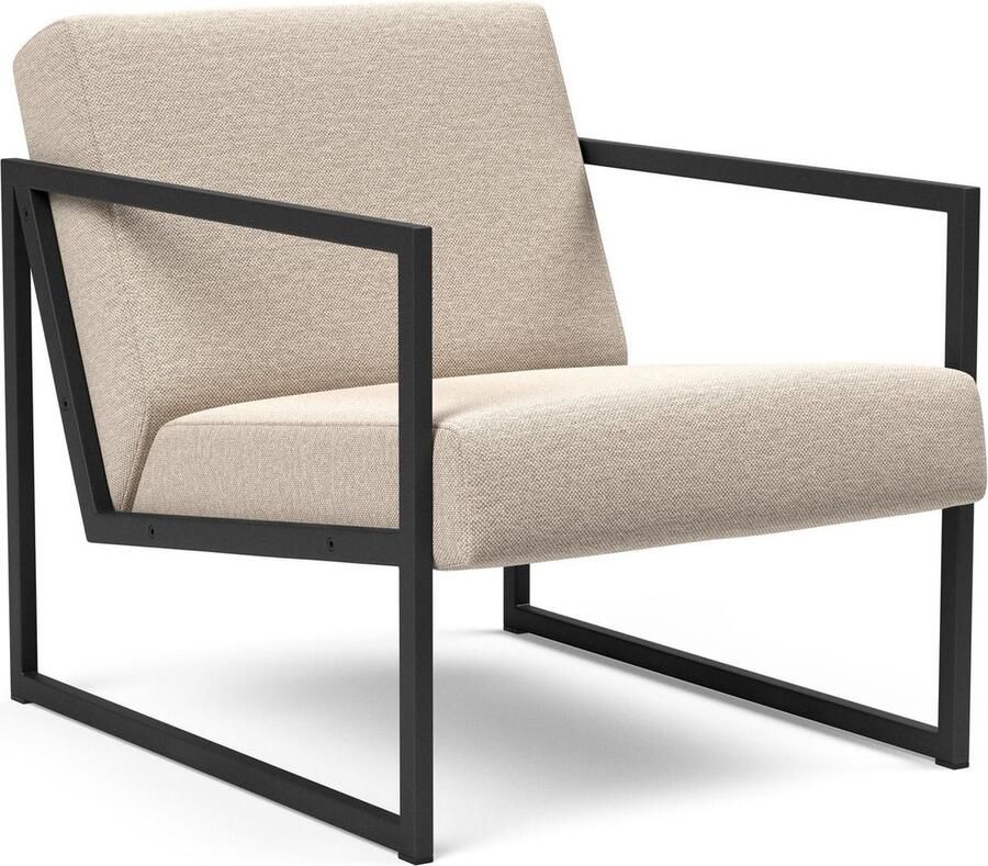 Innovation Living Vikko Natural Loungestoel met Armleuning