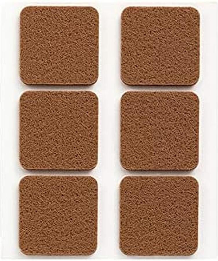 Inofix Patches 31 x 31 mm Vilt Sticker 6 Stuks