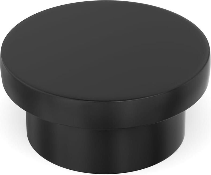 Inovra 4 stuks kastknoppen vintage ladeknoppen knop voor kast deurknoppen zwart