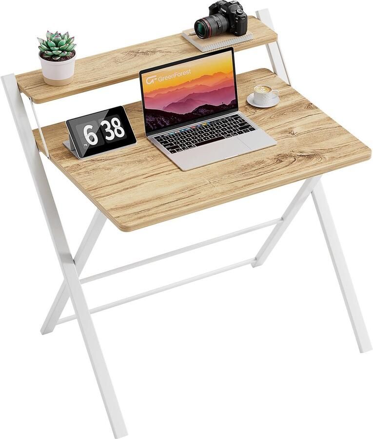 Inovra Bureau met Eenvoudige Inklapfunctie voor Flexibel Gebruik in Huis of Kantoor