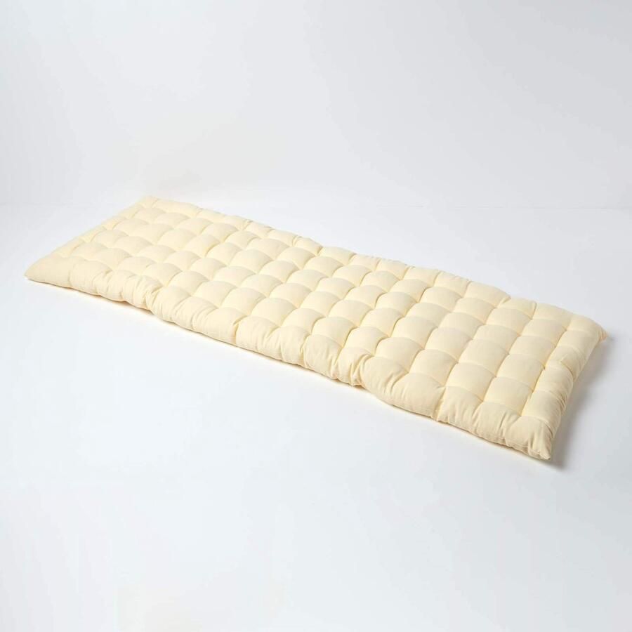 Inovra Comfortabel en Stijlvol Zitkussen voor Driezitsbanken en Tuinbanken met Katoenen Overtrek