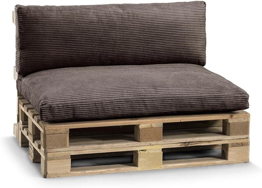 Inovra Comfortabele en Stijlvolle Kussenset voor Tuinbank met Extra Ondersteuning