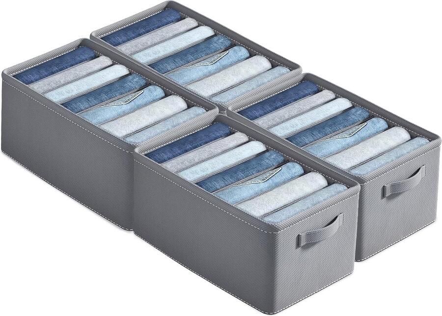 Inovra Efficiënte Kledingkast Organisator met Handige Handgrepen en Ruime Compartimenten