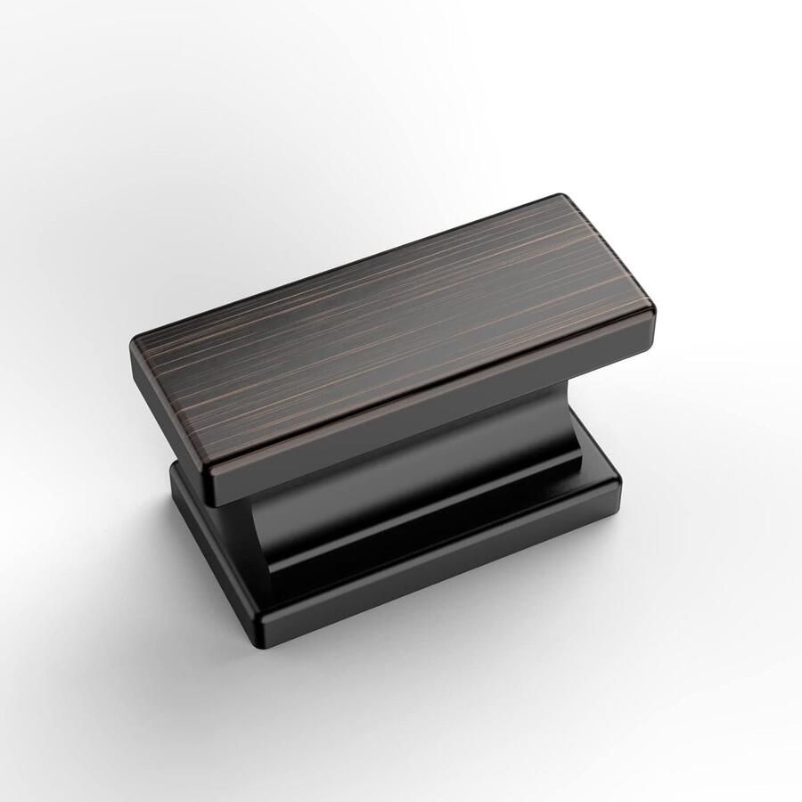 Inovra Fraaie Set van 10 Meubelknoppen in Olie Gewreven Brons voor Deuren en Laden