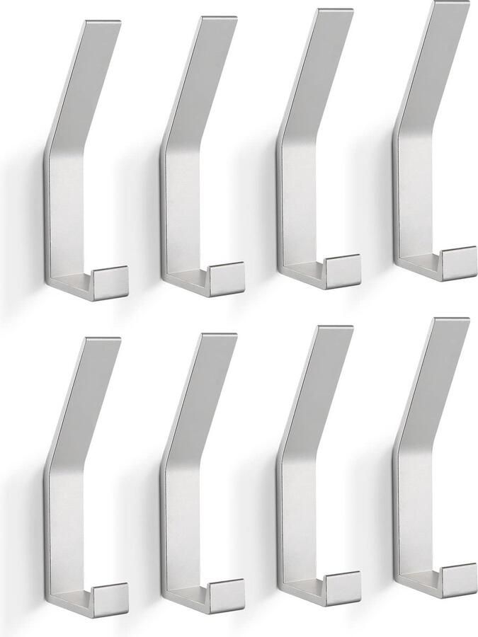 Inovra Grote en Sterke Wandgarderobehaken voor Veelzijdig Gebruik in Huis