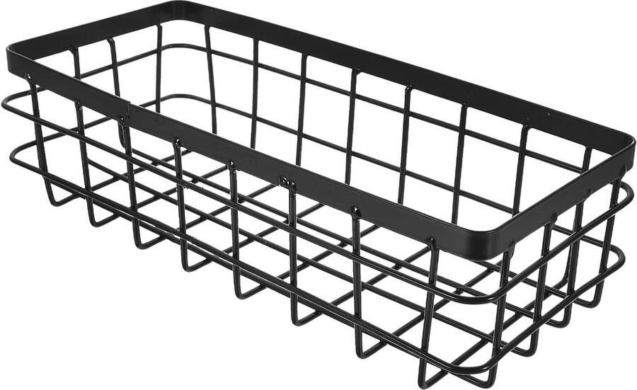 Inovra Metalen opbergmand voor badkamer met wandmontage