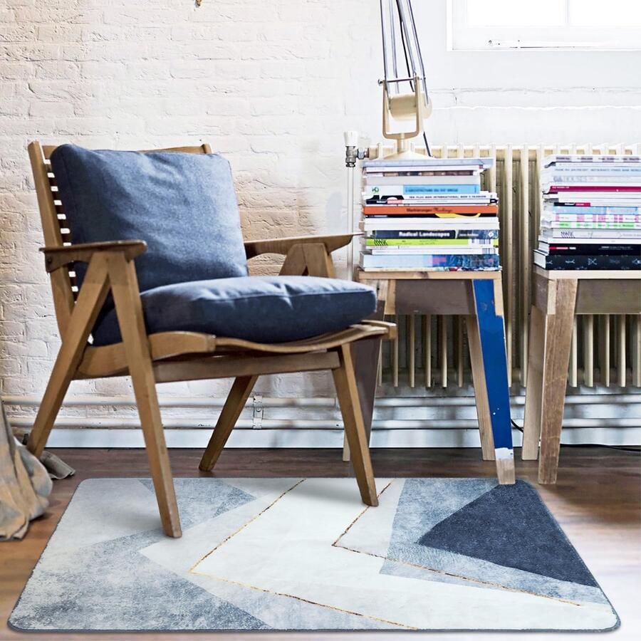 Inovra Moderne en Stijlvolle Korte Pool Vloerkleed voor Woon- en Slaapkamer Wasbaar en Antislip