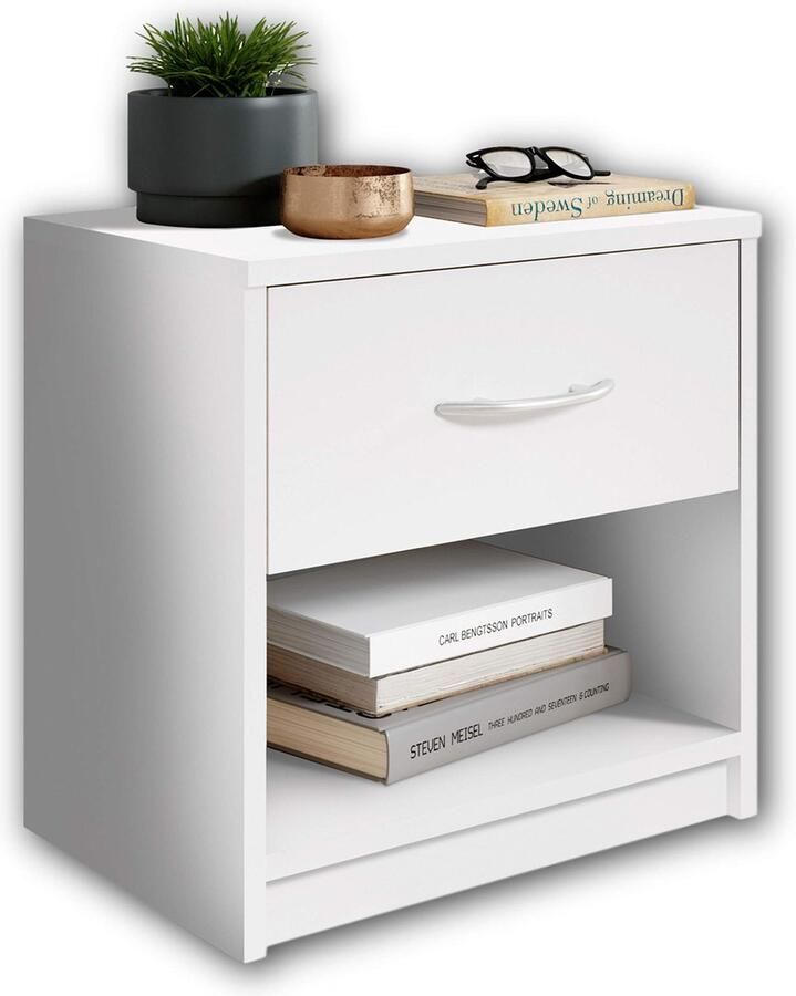 Inovra Nachtkastje met Stijlvolle en Functionele Opbergruimte voor de Slaapkamer