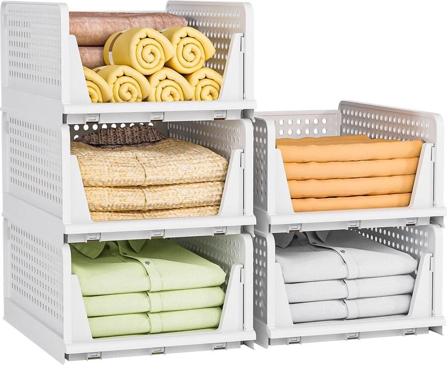 Inovra Opvouwbare Opbergkast met Multifunctionele Lades voor Optimaal Ruimtegebruik in Huis en Kantoor