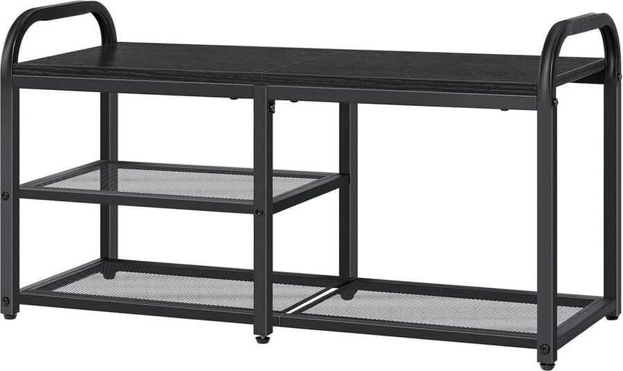 Inovra Slim en Stijlvol Schoenenrek Met Drie Lagen voor Entree Woonkamer of Hal