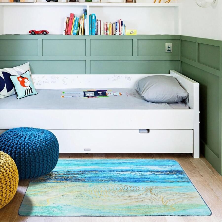 Inovra Stijlvolle en Wasbare Tapijt voor Woonkamer en Slaapkamer met Antislip Ontwerp