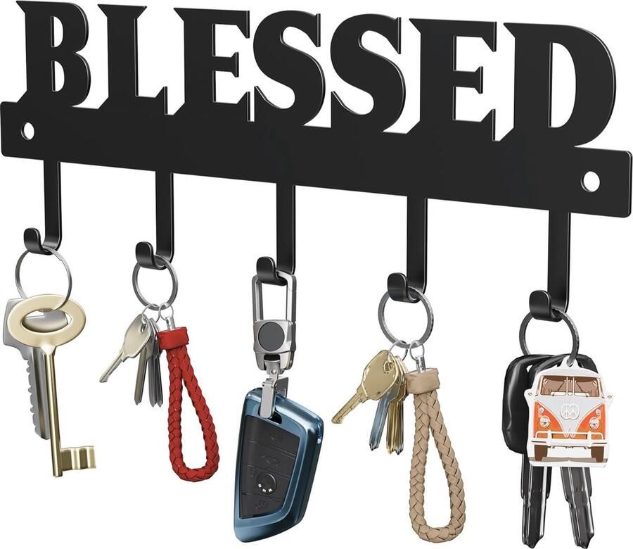 Inovra Stijlvolle Sleutelhouder met Vijf Haken voor Toepassingen in Huis