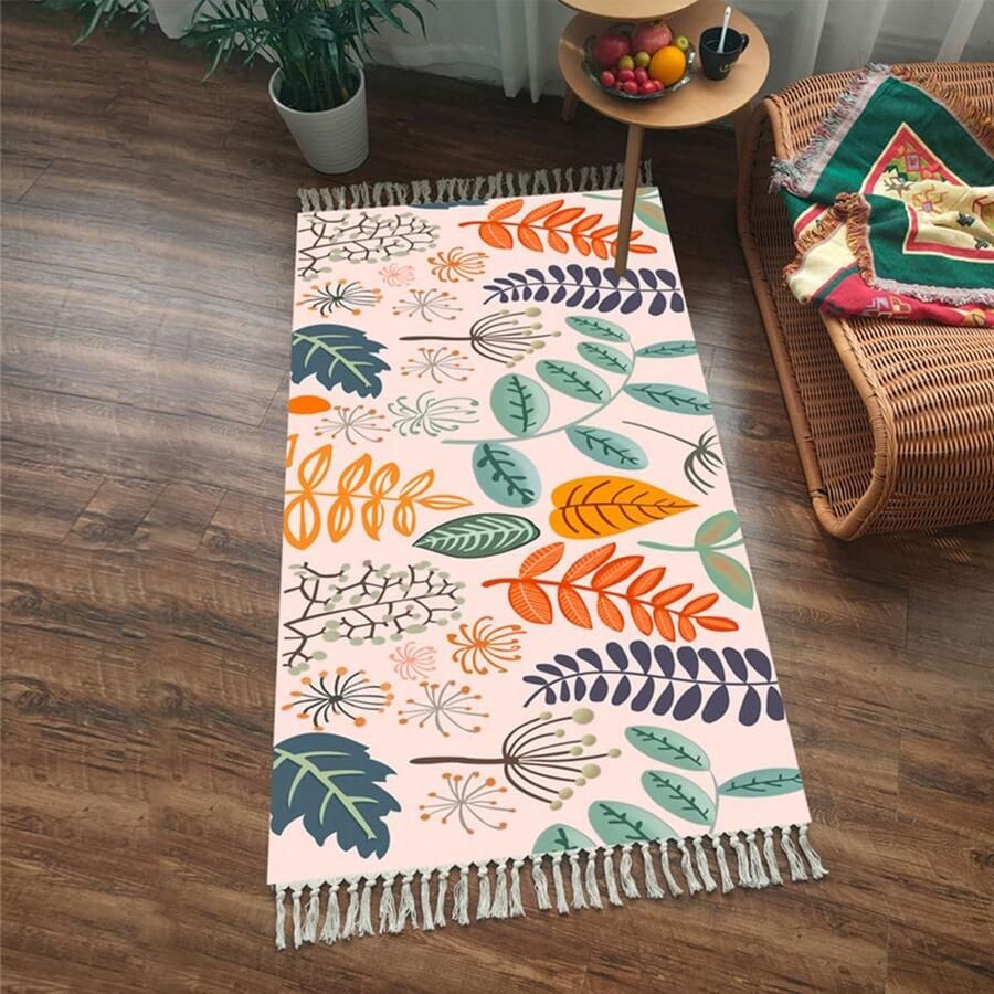 Inovra Stijlvolle Vintage Boho Vloerkleed voor Slaapkamer Woonkamer Eetkamer en Keuken Antislip Ontwerp