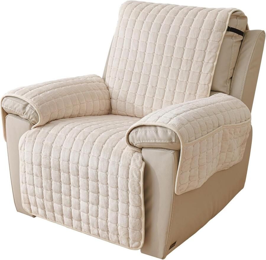 Inovra Tijdloze en Zachte Meubelbeschermer met Praktische Opbergvakken voor Kinderen en Huisdieren