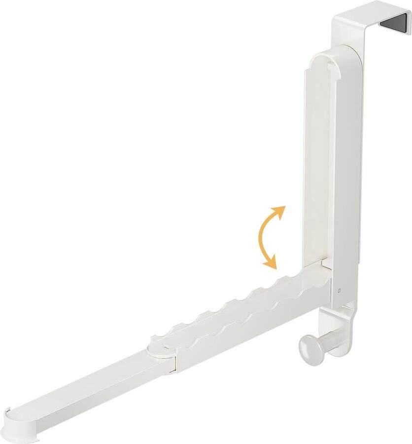 Inovra Uittrekbare Deurhaak voor Eenvoudige Opslag en Organisatie in Huis