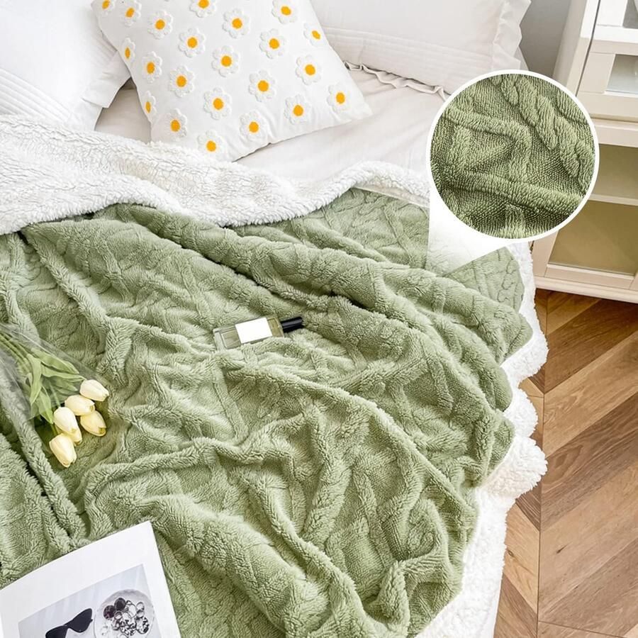 Inovra Ultrazachte en Warme Deken voor Bank en Bed van 150 x 200 cm