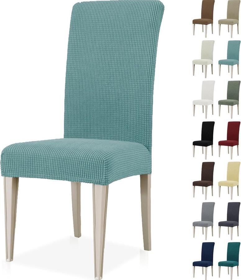 Inovra Universele Stretch Stoelhoezen Set van 2 Elastisch en Wasbaar voor Thuis Hotel en Evenementen